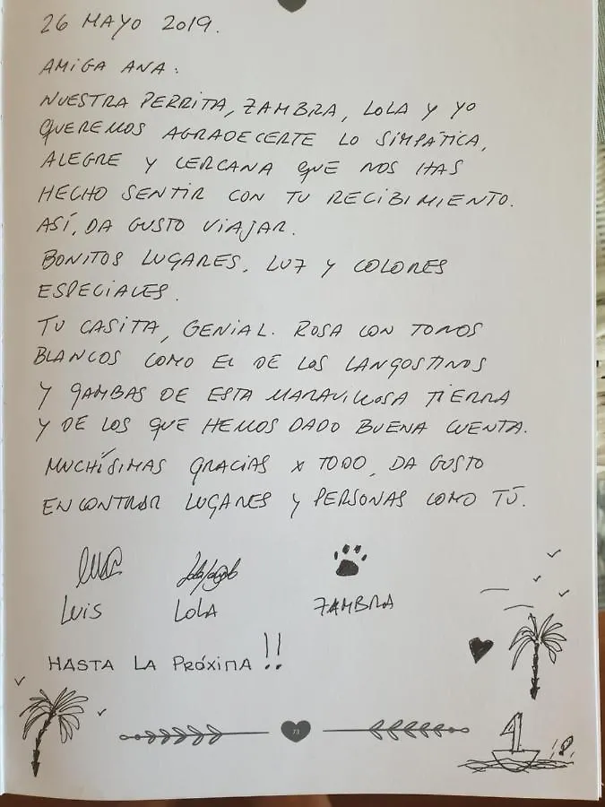Sol y Sombra Apartamento con entrada independiente Isla del Moral España